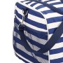Kitchencraft, Borsa frigo, Tema “We Love Summer”, Extra-Large, con Righe Blue Stile Mare, 30 Litri