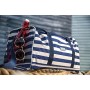 Kitchencraft, Borsa frigo, Tema “We Love Summer”, Extra-Large, con Righe Blue Stile Mare, 30 Litri