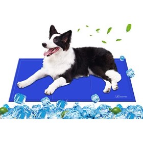 Lauva Tappetino per Cane, Tappetino Rinfrescante per Animali – Tappeto in Gel Autorinfrescante – Giaciglio Rinfrescante per 