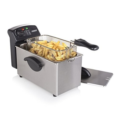 Princess Friggitrice Family Castle, 2000 watt, 3 litri, Acciaio Inossidabile