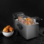 Princess Friggitrice Family Castle, 2000 watt, 3 litri, Acciaio Inossidabile