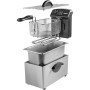 Princess Friggitrice Family Castle, 2000 watt, 3 litri, Acciaio Inossidabile