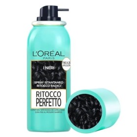 L'Oréal Paris Ritocco Perfetto, Spray Istantaneo Correttore per Radici e Capelli Bianchi, Colore: Nero, 75 ml