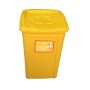 Duplast 7463 Contenitori per la Raccolta Differenziata, 50 L, Set di 3 Pezzi, Multicolore, 37 x 37 x 53 cm