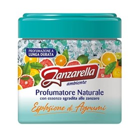 Zanzarella, Profumatore per Ambienti Antizanzare in Perle con Essenza Fruttata, Repellente Naturale per Zanzare, Attivo Fino a 6