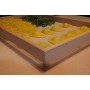 ELETTRO CENTER Art.368 Vassoio Asciuga Pasta, Legno, Beige