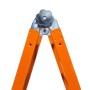 Scala telescopica acciaio giraffa