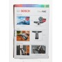 Bosch Home and Garden 06008B7000 Spazzola per Finestre a Batteria, Caricabatteria USB, Cinghia da Polso, 2 Accessori, 3.6 V 1 Pe