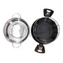Tognana Diamantea Set Friggi Vaporiera Multifunzione, Alluminio, Argento
