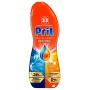 Pril Gold Gel lavastoviglie Anti Odore, Detersivo lavastoviglie con sgrassatore attivo, 132 lavaggi, 4 x 600 ml