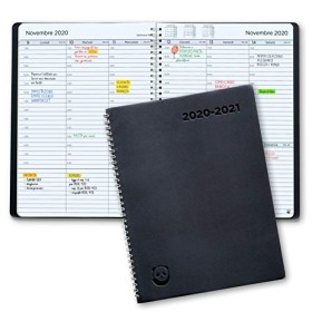 Diario 2020 2021 di SmartPanda – Agenda 2020 2021 Settimanale - Design Semplice per Stimolare la Produttività – Copertina M