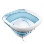 Homedics FB-350-EU Idromassaggiatore Plantare Salvaspazio, Vasca per Idroterapia con Massaggio a Vibrazione e Calore