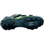 LUCK Scarpe da Ciclismo Master, con Suola di Carbonio E Tripla Striscia di Velcro per Una Fissaggio, Nero. (41 EU)