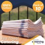 Panno da cucina di cotone - 10 pezzi per bar ristoranti