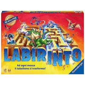 Ravensburger 26447 Labirinto Magico, Gioco di società, 2-4 Giocatori, età Consigliata 7+