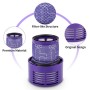 Morpilot Filtro di Ricambio per Dyson V10, Confezione da 3, Filtro Lavabile Compatibile con Dyson V10, Dyson SV12, con Spazzola 
