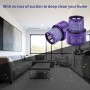 Morpilot Filtro di Ricambio per Dyson V10, Confezione da 3, Filtro Lavabile Compatibile con Dyson V10, Dyson SV12, con Spazzola 