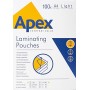 Fellowes 6003201 Apex Pouches di plastificazione, Formato A4, 100 Pezzi