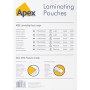 Fellowes 6003201 Apex Pouches di plastificazione, Formato A4, 100 Pezzi