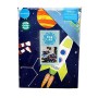 Bedlam Supersonic Glow in the Dark set copripiumino, poliestere/cotone, blu, singolo