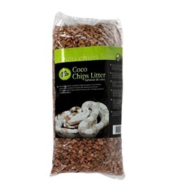 Rettili Planet Lettiera Eclats di Cocco per terrario Tropicale Cocco Chips 6 L