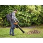 BLACK+DECKER BEBLV300-QS Soffiatore, Aspiratore, Tritturatore, velocità di Soffiaggio Fino a 418 Km/h, con Zaino Raccogli Fogli