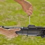 BLACK+DECKER BEBLV300-QS Soffiatore, Aspiratore, Tritturatore, velocità di Soffiaggio Fino a 418 Km/h, con Zaino Raccogli Fogli