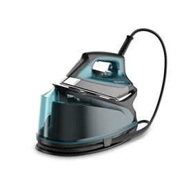 Rowenta - Ferro da stiro Compact Steam Pro 6,3 bar di pressione, colpo di vapore 325 g/min, suola antigraffio scorrevole, sistem