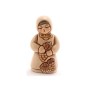 THUN - Donna Vendemmiatrice con Uva Figura Ceramica, Multicolore