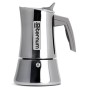 Aeternum Caffettiera Divina 4 Tazze, Acciaio, Adatta all'induzione, 4 Cups, Argento