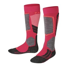 Falke SK2 K KH - Calze da sci per bambini, Bambini, Calzini da sci, 11432, Rosa (Rose 8564)., 35-38