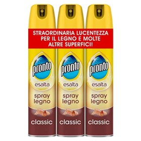 Pronto Detergente Spray Legno, 3 Confezioni da 300ml