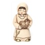 THUN - Donna con Cesta di Pane - Statuine Presepe del Giubileo - Ceramica - I Classici