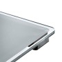 SOEHNLE Style Sense Comfort 600 Bilancia Pesapersone Digitale, con Portata Fino a 200 kg, con Schermo LCD, Argento, 36 x 36 x 4 