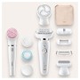 Braun Silk-épil 9 Flex 9100 Beauty Set, Epilatore Donna con Testina Flessibile per un’Epilazione più Facile, Presa Antiscivo