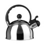 Premier Housewares Bollitore a fischio in acciaio INOX 1.0 L, finiture a specchio, 0.3 mm