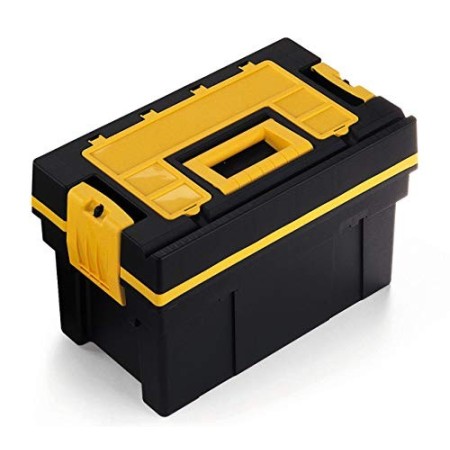 Terry Tool Chest 18 Valigetta Portautensili, 44,5 x 26,5 x 25cm, Nero/Giallo