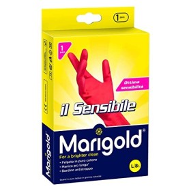 MARIGOLD Set 12 Guanti Sensibile 8,5 Grande Felpat Attrezzo Pulizia della Casa