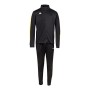 Kappa Salto TKS Tuta da uomo, Uomo, Tuta, 304IP10, Nero/Giallo, M