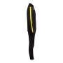 Kappa Salto TKS Tuta da uomo, Uomo, Tuta, 304IP10, Nero/Giallo, M