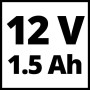 Einhell ge-cg 12 Li Forbice per Siepi elettrico senza fili taglio 19 cm