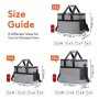 Lifewit 30 Litri Borsa Termica Porta Pranzo Borsa Frigo Isoterma per Alimenti Mantenere Caldo o Freddo per PIC-nic/All'aperto/Ba