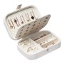 Lrikas Piccolo Portagioie da Viaggio Portagioie Donna Scatola di Gioielli Organizzatore di Gioielli Jewelry Box 16,5 x 11,5 x 5,