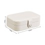 Lrikas Piccolo Portagioie da Viaggio Portagioie Donna Scatola di Gioielli Organizzatore di Gioielli Jewelry Box 16,5 x 11,5 x 5,