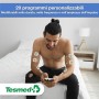 Tesmed MAX 830 con 20 elettrodi elettrostimolatore muscolare professionale : massima potenza, addominali, glutei, potenziamento 