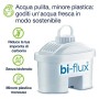 Laica F12M Bi-Flux Cartucce filtranti per il Trattamento dell'Acqua, Confezione da 12 Cartucce