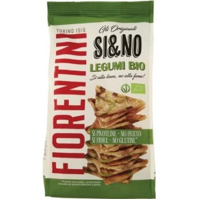 Fiorentini - Triangoli di mais con legumi da agricoltura biologica - 12 confezioni da 80 Grammi, Senza glutine