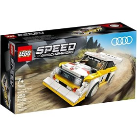LEGO Speed Champions 1985 Audi Sport Quattro S1, Giocattolo con Minifigura del Pilota, Set da Costruzione di Auto da Corsa,