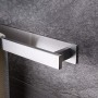 ZUNTO Bagno Portasciugamani 40CM Autoadesivo Per Porta Salviette in Acciaio Inossidabile Porta Asciugamano
