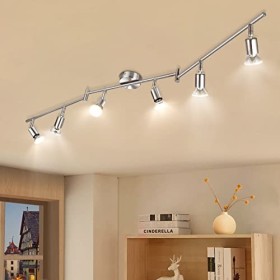 Lampada da Soffitto Moderna Faretti da Soffitto a LED Plafoniera Camera Letto Bagno Lampadario Cucina Luce Spot Orientabili Lamp